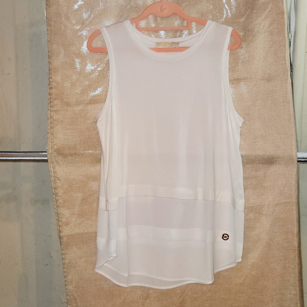 Michael Kors sleeveless blouse